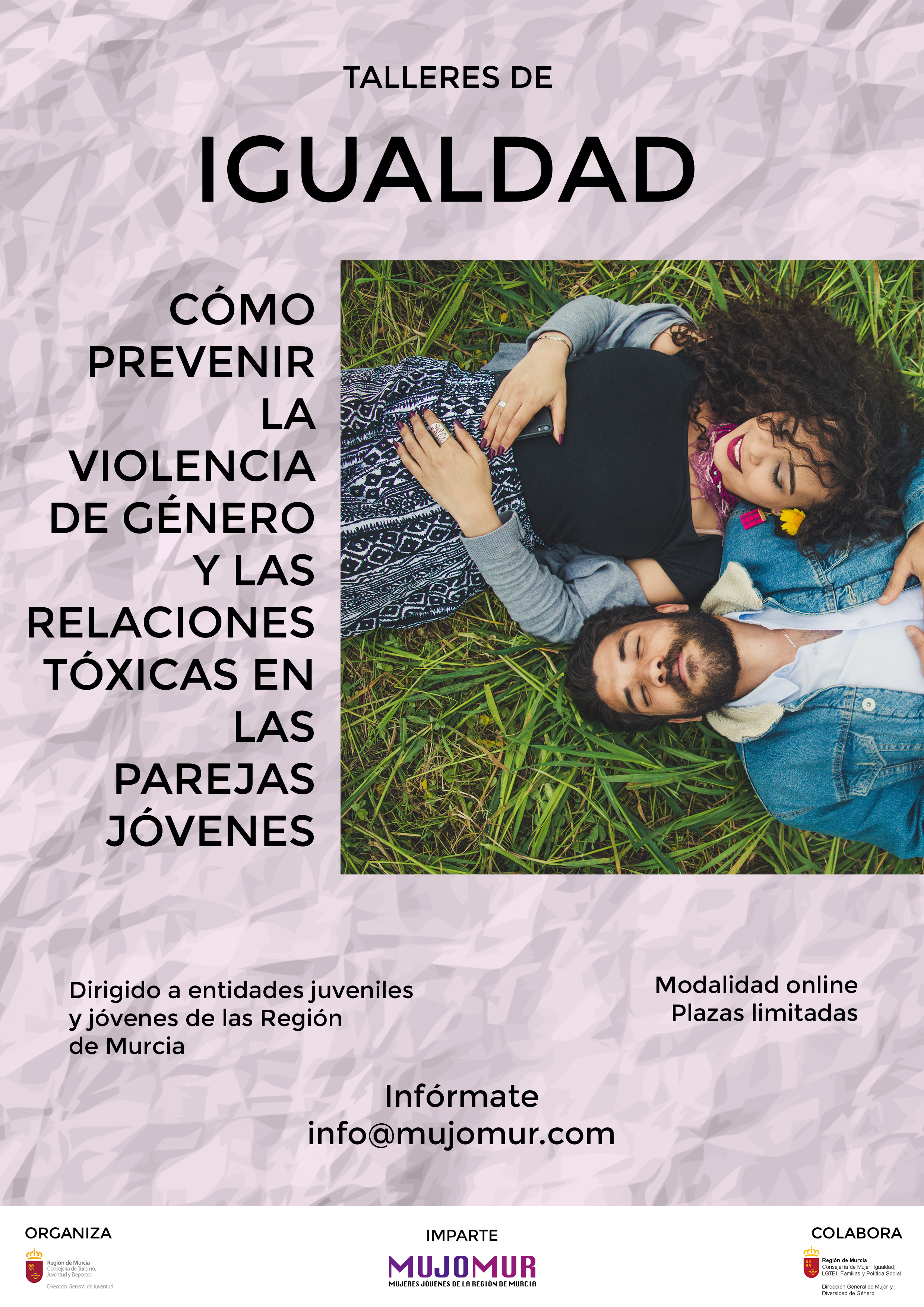 Talleres de Igualdad: Cómo prevenir la violencia de género y las relaciones  tóxicas en las parejas jóvenes - Ayudas y Convocatorias - Mundojoven