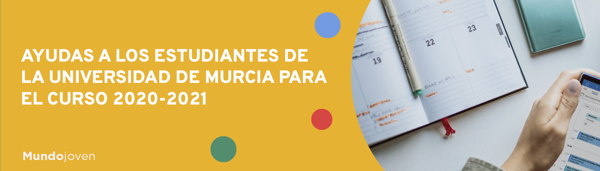 Ayudas a los estudiantes de la Universidad de Murcia para el curso 2020-2021