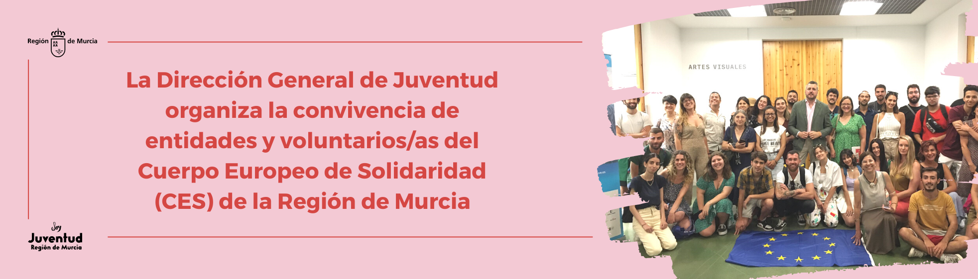 La Dirección General de Juventud organiza la convivencia de entidades y voluntarios/as del Cuerpo Europeo de Solidaridad (CES) de la Región de Murcia