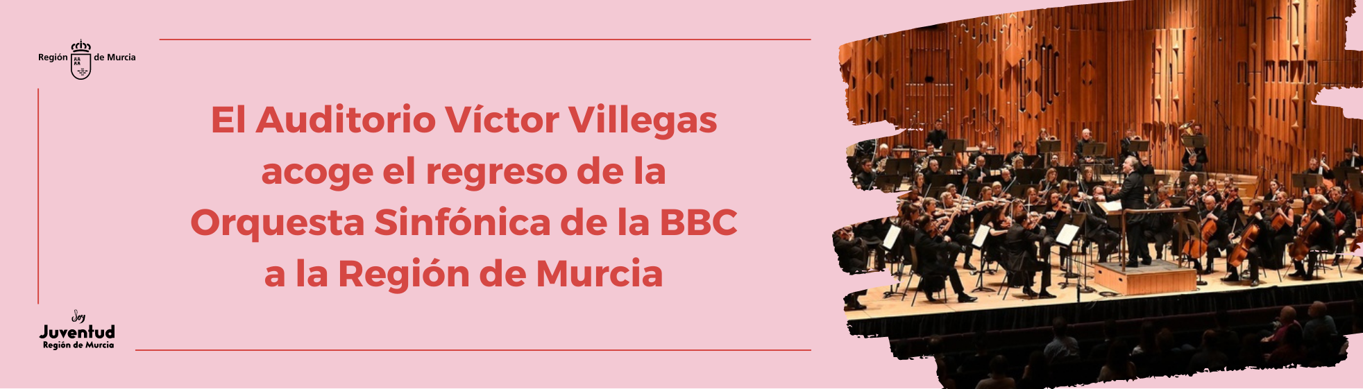 El Auditorio Víctor Villegas acoge el regreso de la Orquesta Sinfónica de la BBC a la Región de Murcia