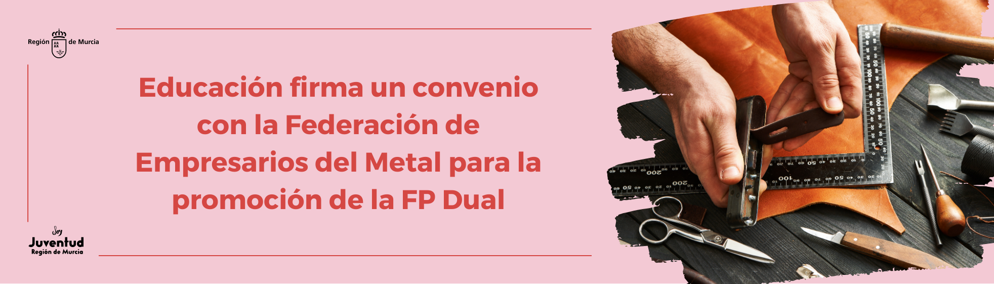 Educación firma un convenio con la Federación de Empresarios del Metal para la promoción de la FP Dual