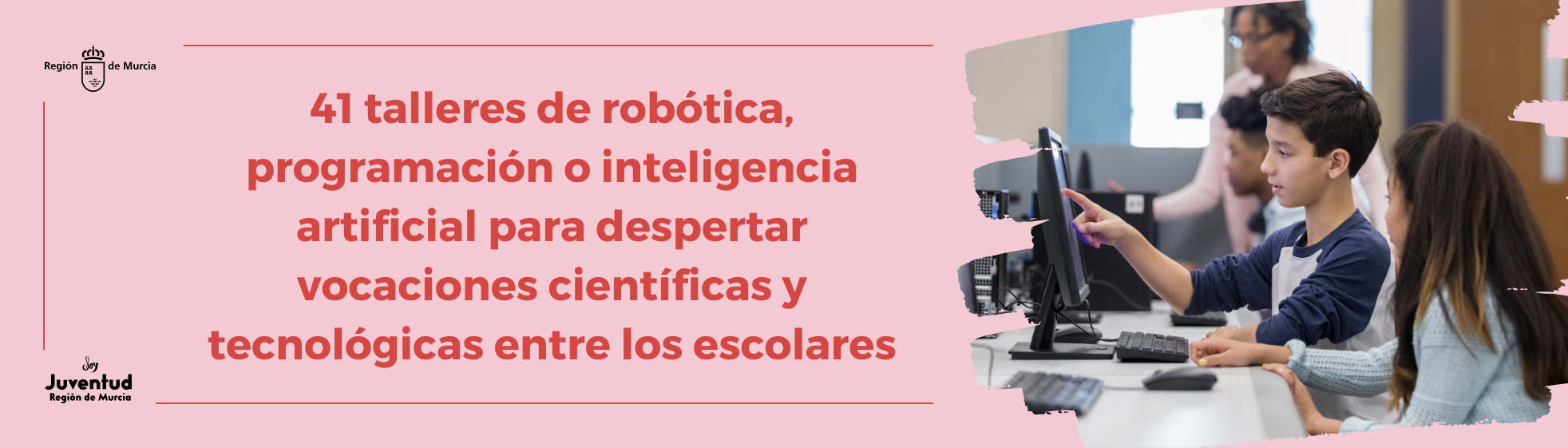 41 talleres de robótica, programación o inteligencia artificial para despertar vocaciones científicas y tecnológicas entre los escolares