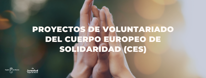 Proyectos de voluntariado del cuerpo europeo de solidaridad (CES)